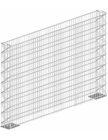 PANOOSTONE élément de base HAUTEUR 64 CM sur platines, Maille 5/20