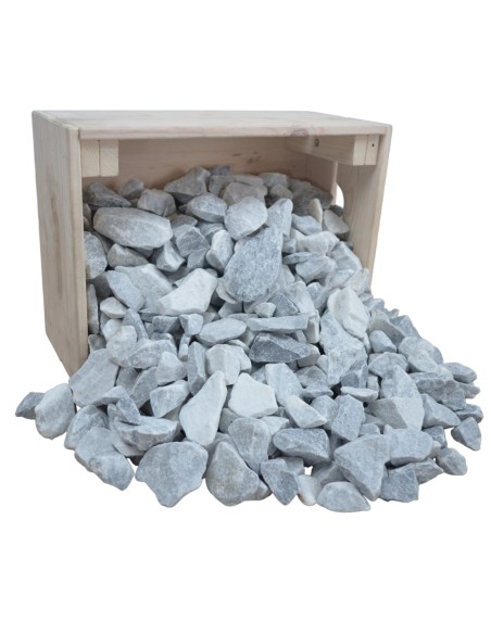 Concassé de Marbre Bleu Alaska Blue 20/40mm - Sac de 20 kilos