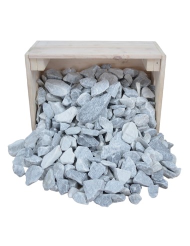 Concassé de Marbre Bleu Alaska Blue 20/40mm - Sac de 20 kilos