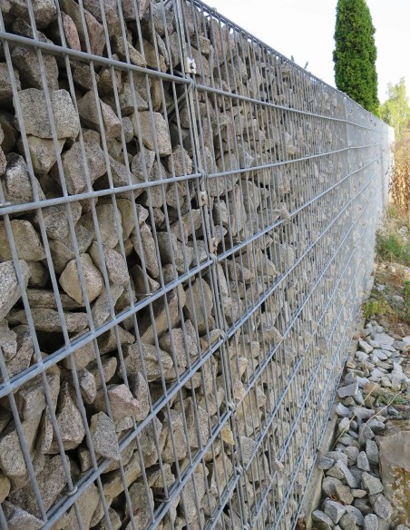 PANOOSTONE élément de base HAUTEUR 183 CM à bétonner, Maille 2,5/20 cm