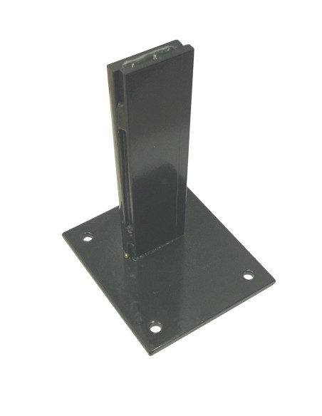 Clôture Eléphant  en composite 970x1800mm gris roc sur platines