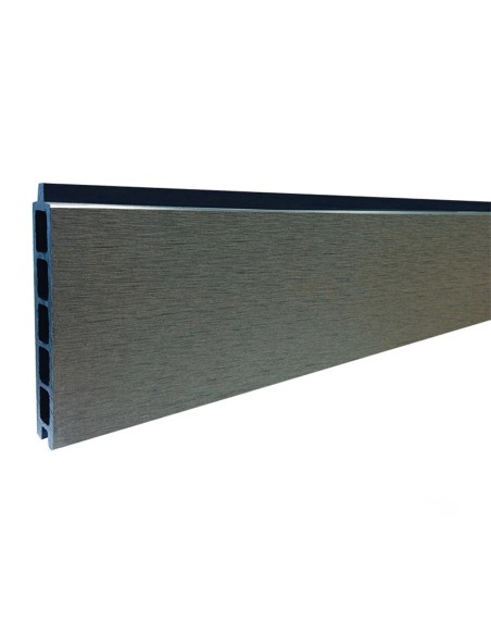 Clôture Eléphant  en composite 970x1800mm gris roc à bétonner.