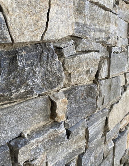 Plaquette de Parement en Grey Mix – 55x20x4 cm (1m2)