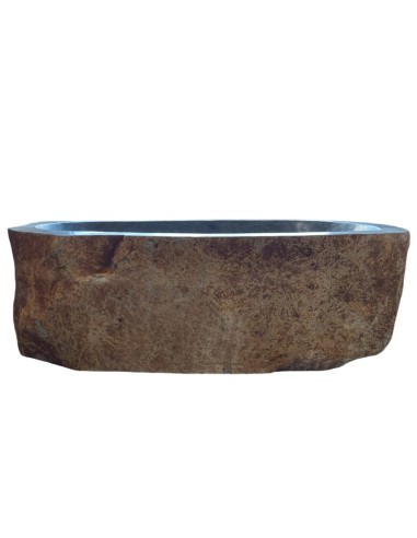 Baignoire en pierre de rivière 190x110cm H.60cm