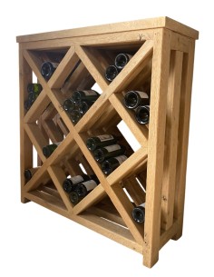 Meuble Casier à bouteilles en Chêne Ancien (Sur-Mesure) 2