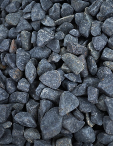 Galets de Calcaire Noir 10/20mm - Sac de 20 kilos