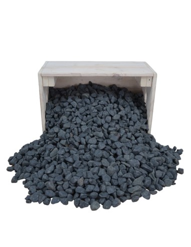 Galets de Calcaire Noir 10/20mm - Sac de 20 kilos