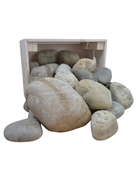 Galets du Rhin 50/200 mm - Sac de 20 kilos