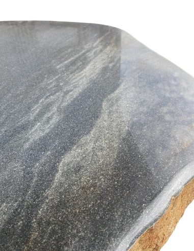 Table Rocher en pierre avec pied