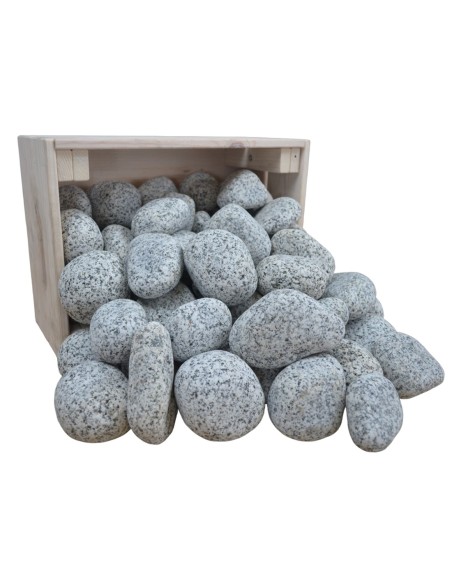 Galets en Granit 40/60mm - Sac de 20 kilos