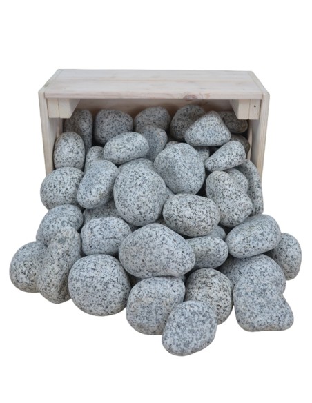 Galets en Granit 40/60mm - Sac de 20 kilos