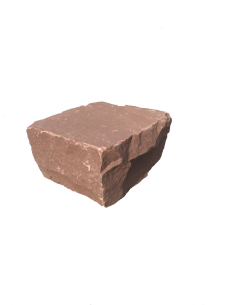 Pavé en Grès Rouge Toutes Faces Clivés 10x10x8 cm au m²