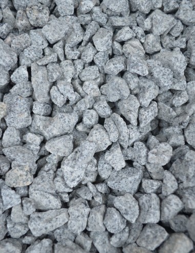 Concassé de Granit Gris Bleu 8/16mm - Sac de 20 kilos