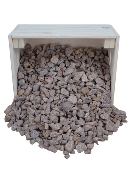 Concassé de Granit Rose 10/20mm - Sac de 20 kilos