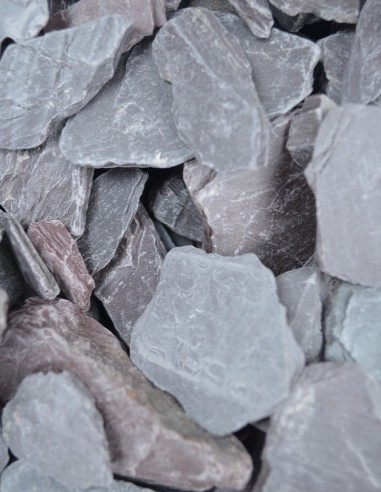 Paillette d'Ardoise Violette Verte 40/60mm -Sac de 20 kilos