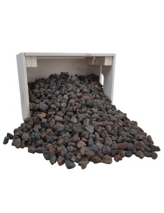 Concassé de Pouzzolane 12/18mm - Sac de 15 kilos
