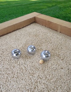 Kit COMPLET de Terrain de Pétanque 8x3 mètres