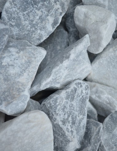 BIG BAG 1 tonne roche à gabion marbre Alaska blue 70/120 mm