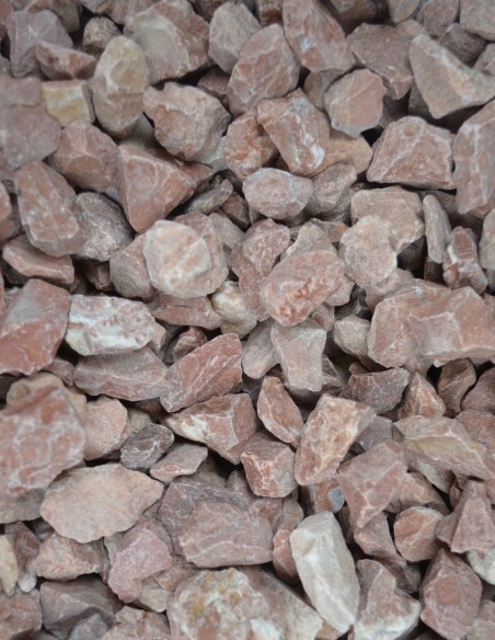 BIG BAG 1 tonne - Concassé de Marbre Rouge 20/30mm