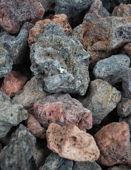 BIG BAG 800 kilos - Concassé de Pouzzolane brun rouge 25/50mm