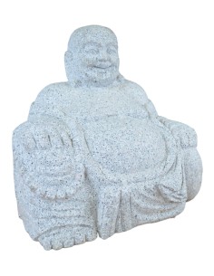 Buddha en granit 45cm