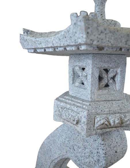 Lanterne japonaise en granit 95 cm