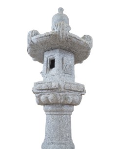 Lanterne japonaise en granit - hauteur 106 cm 2