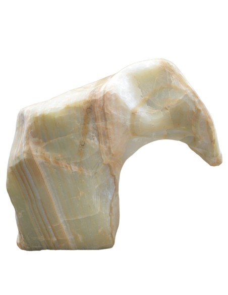 Sculpture en onyx - 153.5 kilos