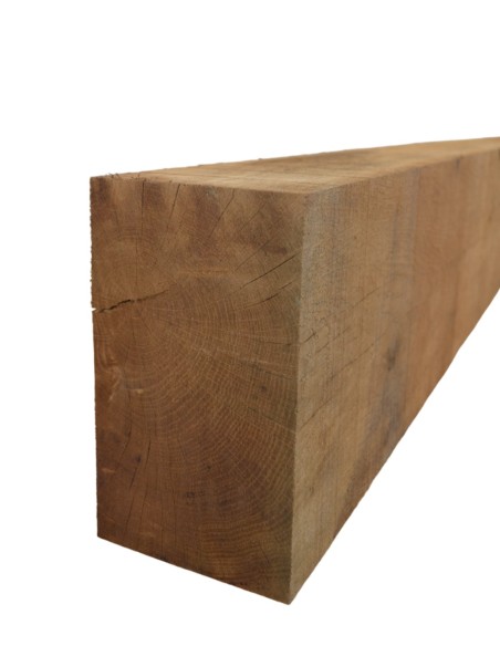 Traverse Neuve Chêne Traité Autoclave 260 cm - section 24/14 cm. Traverse Neuve Chêne Traité Autoclave 260 cm - section 24/14 cm.