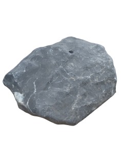 Fontaine naturelle - roche marbre noir - 305 kilos