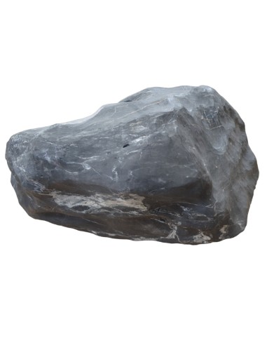 Fontaine naturelle - roche marbre noir - 305 kilos