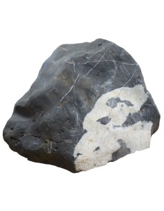 Fontaine naturelle - roche marbre noir - 168.5 kilos