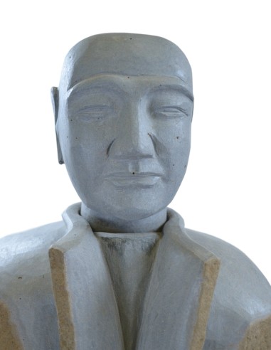 Sculpture homme en Basalte 122 cm