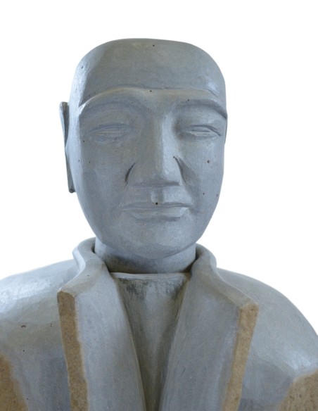 Sculpture homme en Basalte 122 cm