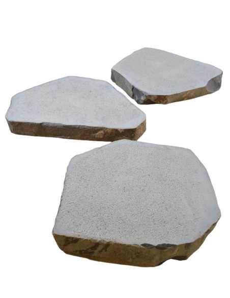 Pas japonais en Basalte - 30/60 cm épaisseur 6 cm.