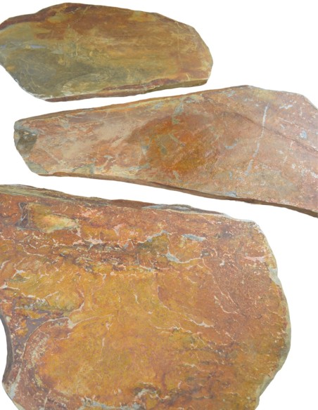 Pas japonais en Ardoise Irrégulier Rio Multicolore 50/70 cm