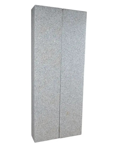 Palissade en Granit Gris Clair Flammée angles chanfreinés 150x20x12 cm