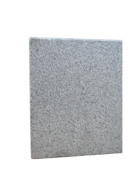 Bordure de jardin en Granit Gris Foncé Sciée Flammée 100x25x5 cm