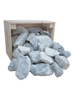 Concassé marbre Alaska blue 70.120 mm - Sac de 20 kilos