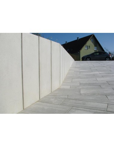 Mur de Soutènement en L en Béton Armé  Largeur 49 cm Hauteur 105cm