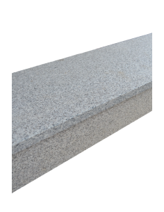 Margelle d'Escalier en Granit gris clair 150/35/3 CM dessus flammé 2