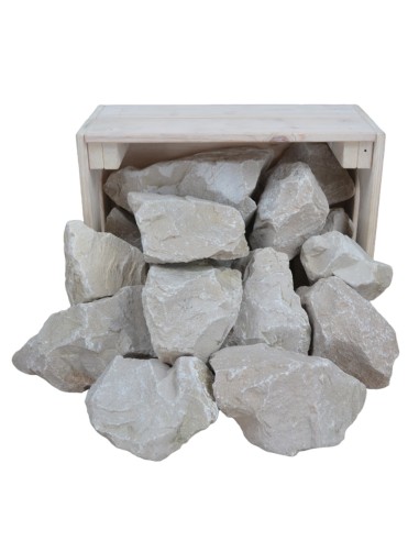 Roches à Gabion Calcaire Beige 80mm/150mm en sac de 20 kg