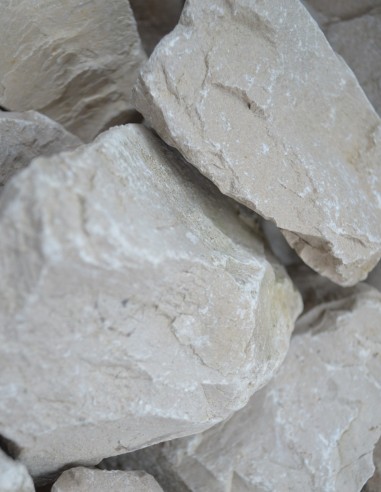 Roches à Gabion Calcaire Beige 80mm/150mm en sac de 20 kg