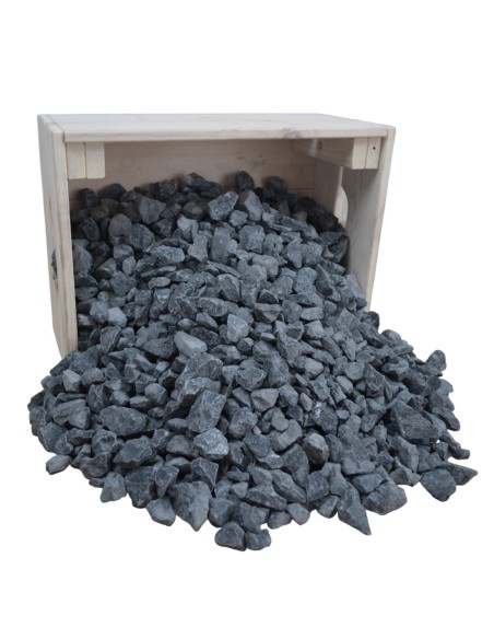 Concassé de Calcaire Noir 10/20mm - Sac de 20 kilos