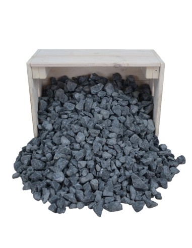 Concassé de Calcaire Noir 10/20mm - Sac de 20 kilos