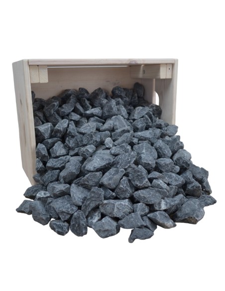 Concassé de Calcaire Noir 20/40mm - Sac de 20 kilos