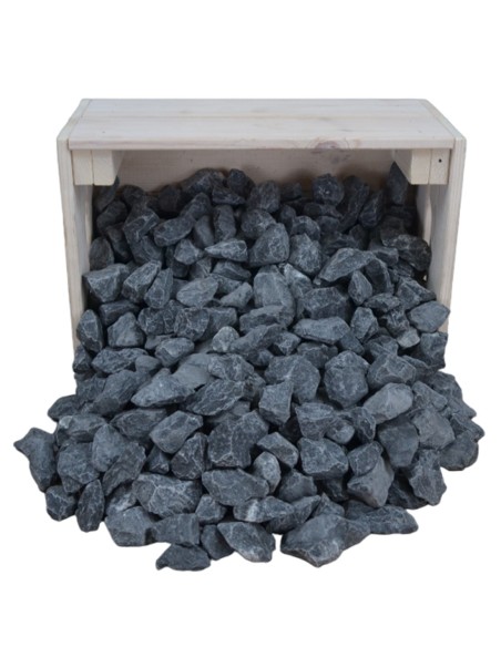 Concassé de Calcaire Noir 20/40mm - Sac de 20 kilos